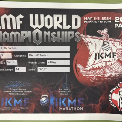 IKMF Certificate